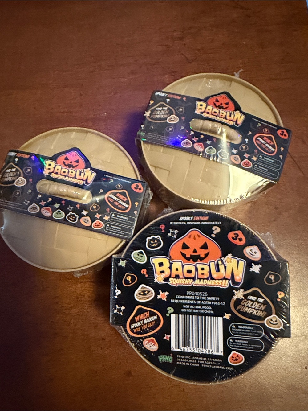 Halloween BaoBun lot of 3